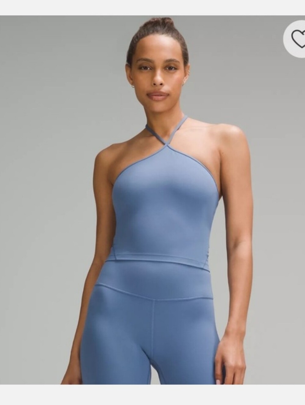 LULULEMON ALIGN T-STRAP TANK TOP IN OASIS BLUE